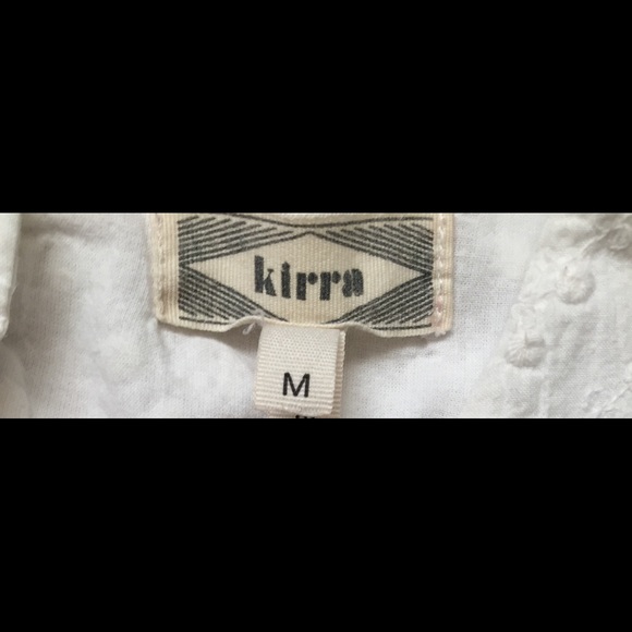 Kirra top blouse tunic shirt Eyelet Flared keyhole - Picture 4 of 4